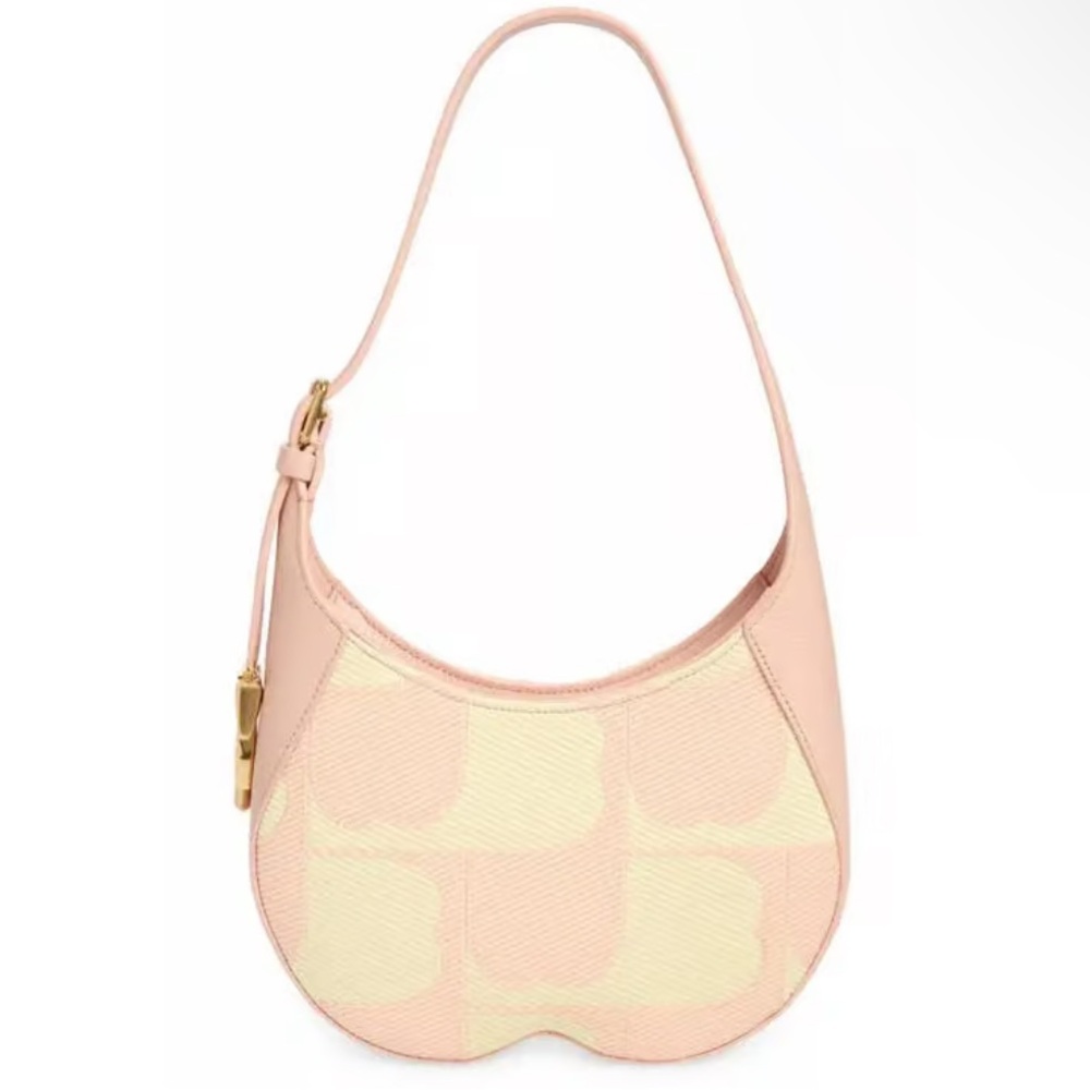 BURBERRY Small Chess Shoulder Bag - Blush/ Serbert - Picture 3 of 16